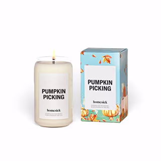 Homesick Scented Candle, Pumpkin Picking, 13.75 oz