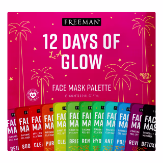 Freeman 12 Days of Glow Holiday Hydrating Facial Mask Gift Set