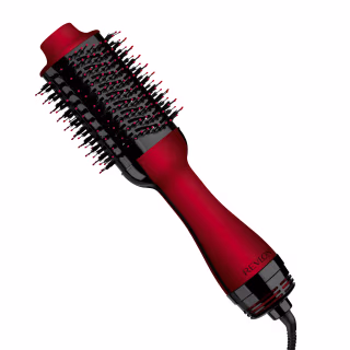 Revlon One-Step Hair Dryer And Volumizer Hot Air Brush, Red Holiday Edition