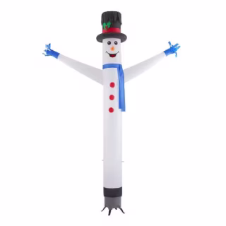 12 ft. Animated Pre-Lite Inflatable Jolly Jiggler Santa