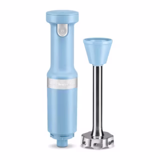 Cordless Variable Speed White Hand Blender