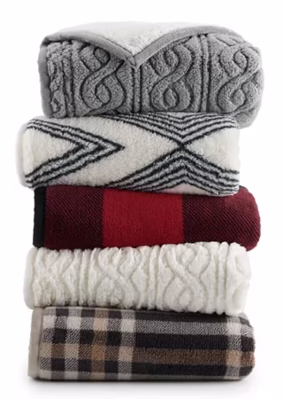 Cuddl Duds Sherpa Throw
