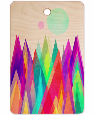 Deny Designs Elisabeth Fredriksson Colorland Cutting Board