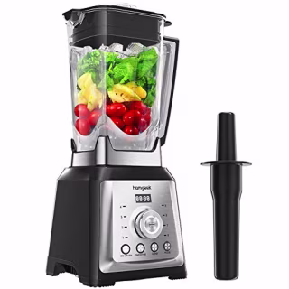 homgeek 1450 Watt Countertop Blender with 70 Oz Tritan Pitcher, Professional High Speed Blender with 8-Speeds Control and 4 Blending Presets for Frozen Fruit, Ice Crushing, Smoothie, Milkshake