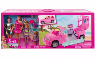 Barbie Dolls and Vehicle