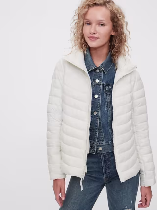 Upcycled Lightweight Puffer Jacket