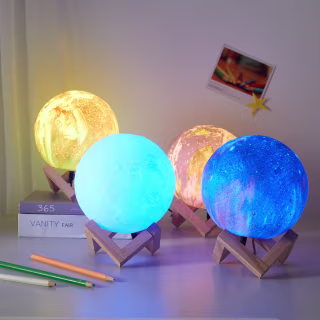 Urban Shop Color Changing Moon Lamp, 7.5'' x 5.5''