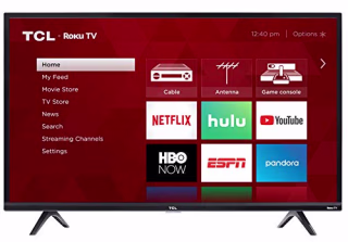 TCL 40S325 40 Inch 1080p Smart LED ROKU TV (2019)
