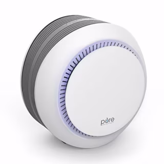 Pure Enrichment PureZone(TM) Halo Air Purifier - True HEPA Filter Cleans Air, Helps Alleviate Allergies, Removes Pet Hair, Smoke & More -- For Home, Bedroom & Office Desktops