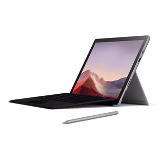Microsoft Surface Pro 7 12.3" Intel Core i5 8GB RAM 128GB SSD Platinum + Surface Pro Signature Type Cover Black + Surface Pen Platinum