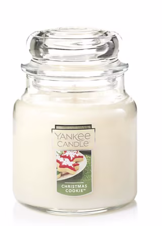Yankee Candle Housewarmer Christmas Cookie Medium Classic Jar Candle