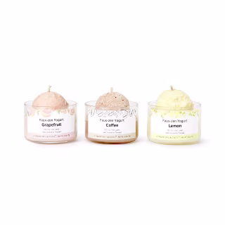 Frozen Yogurt Candle