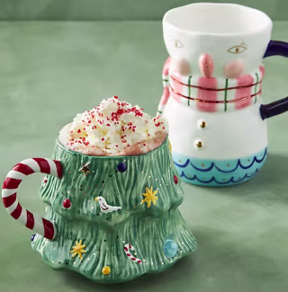 BIRDCANFOX Joyeux Noel Mug