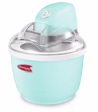 Americana 1-Qt Electric Ice Cream Maker w/ Quick Freeze Bowl