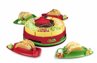 Taco Tuesday Lazy Susan Taco Bar