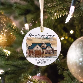 Custom Home Ornament