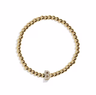 BaubleBar Pisa Pavé Initial Bracelet