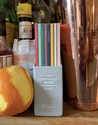 "The Mini Bar: 100 Essential Cocktail Recipes," by Punch