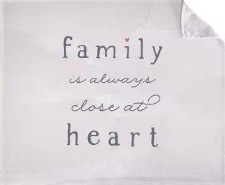 Family Is Always Fleece Photo Blanket