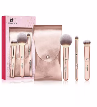 IT Cosmetics 4-Pc. Celebrate Your Heavenly Luxe On-The-Go Makeup Brush Set