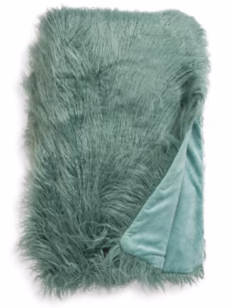 Mongolian Faux Fur Throw Blanket