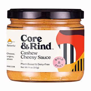 Core & Rind, Sauce Cashew Cheesy Spicy Chipotle, 11 Ounce