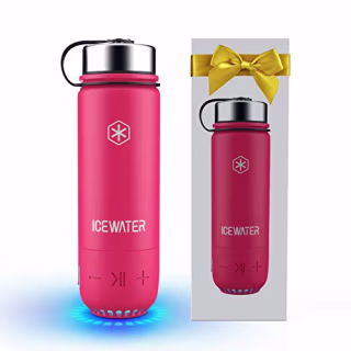 ICEWATER 3-in-1 Smart Stainless Steel Water Bottle
