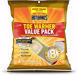 HotHands Toe Warmers 6 Pair Value Pack (2Pk), Hot Multi-Purpose Heat Packs