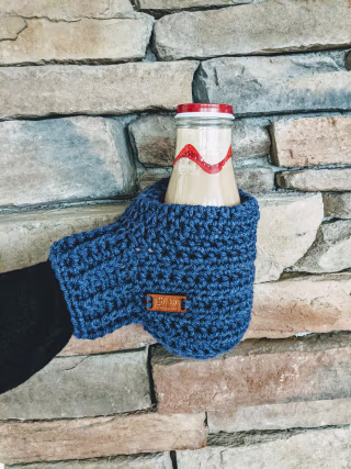Crocheted Drink Mitt