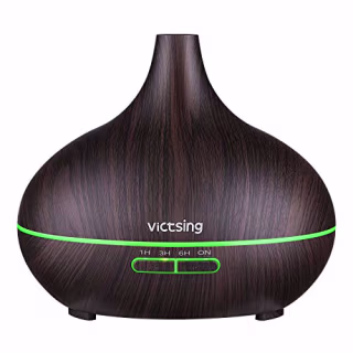 VicTsing 300 Milliliter Wood Grain Essential Oil Diffuser