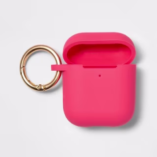 heyday(TM) Airpod Silicone Case with Clip