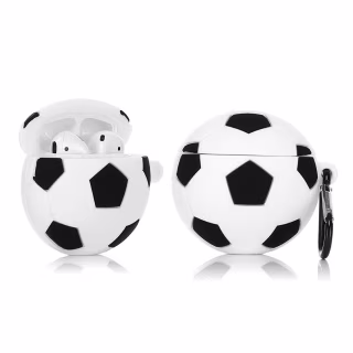 Sports Ball, Basketball, Yankee Baseball, Soccer, Football Airpods case for AirPods Gen 1 & 2, Cute cartoon AirPods case