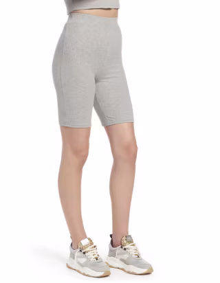 4th & Reckless Ada Rib Knit Bike Shorts