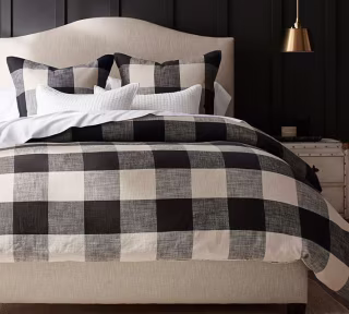 Bryce Buffalo Check Cotton Duvet Cover &amp; Shams
