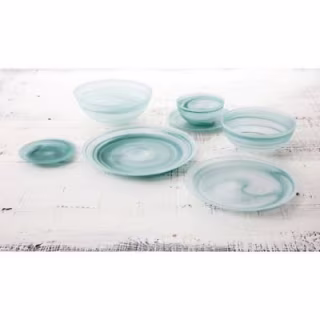Fortessa La Jolla Glass Dinner Plates - Set of 4