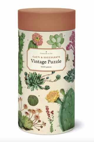Reference Chart Cacti and Succulent 1,000-Piece Puzzle