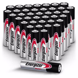 Energizer MAX Alkaline AAA Batteries, 40-Pack