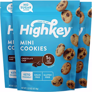 HighKey Chocolate Chip Mini Cookies