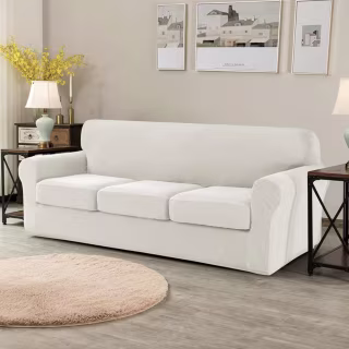 Red Barrel Studio Elastic Textured Sofa Slipcover