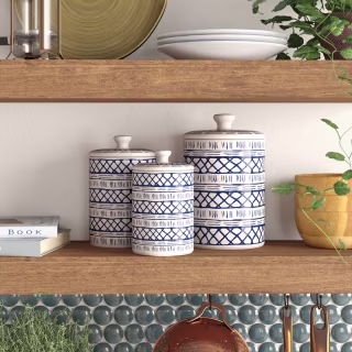 3-Piece Kitchen Canister Set