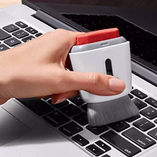 OXO Good Grips Sweep & Swipe Laptop Cleaner,White,One Size