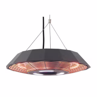 EnerG+ HEA-21568 Infrared Electric Hanging Outdoor Patio Heater, 1500W