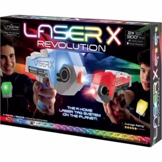 Laser X Two Player Revolution Blaster Laser Tag Gaming Set