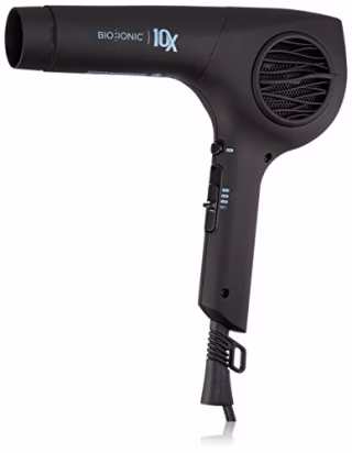 BIO IONIC 10x Ultralight Speed Dryer, Black