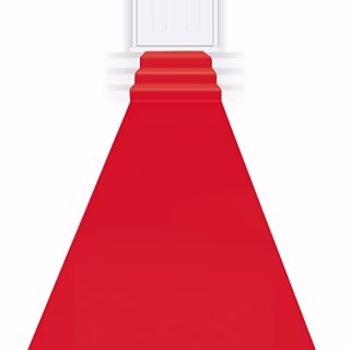 Beistle Red Carpet Aisle Runner
