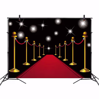 Innoru Hollywood Party Backdrop