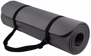 BalanceFrom GoYoga All-Purpose 1/2-Inch Extra Thick High Density Anti-Tear Exercise Yoga Mat