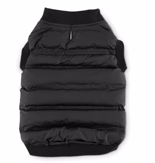 Reddy Black Nylon Bomber Vest