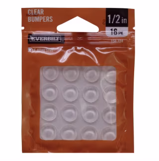 Everbilt Self-Adhesive Clear Surface Bumpers