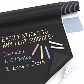 Kassa Large Chalkboard Contact Paper Roll